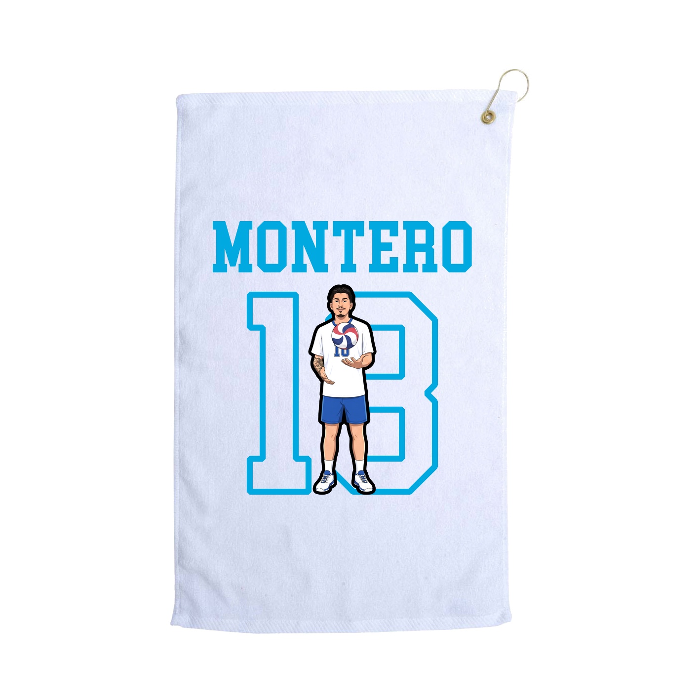 Golf Towel — Shirsey in White