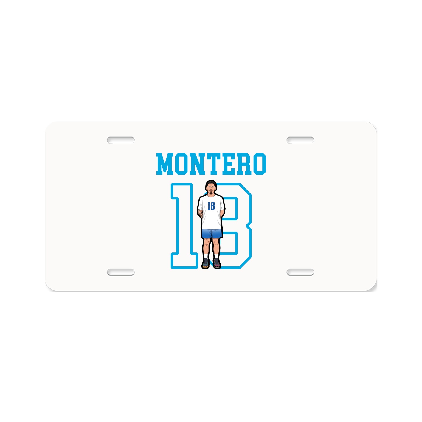 License Plate — Shirsey in Classic