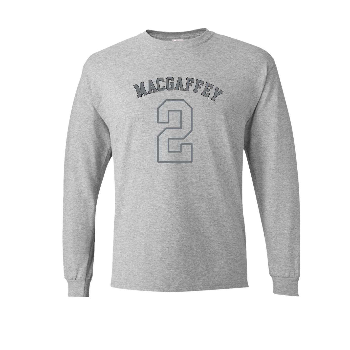 Long Sleeve Tee — Shirsey Arch in Grey