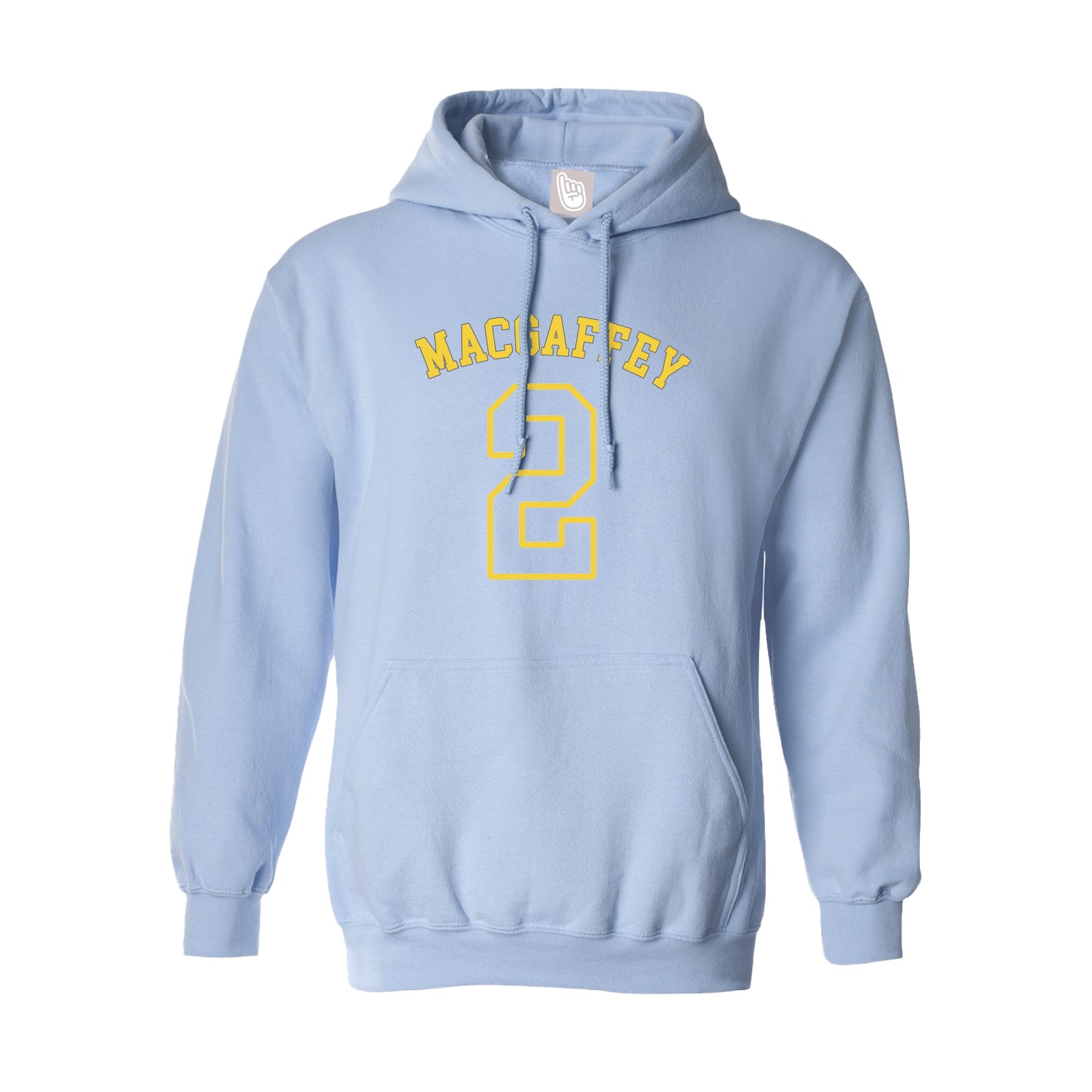 Hoodie — Shirsey Arch in Light Blue