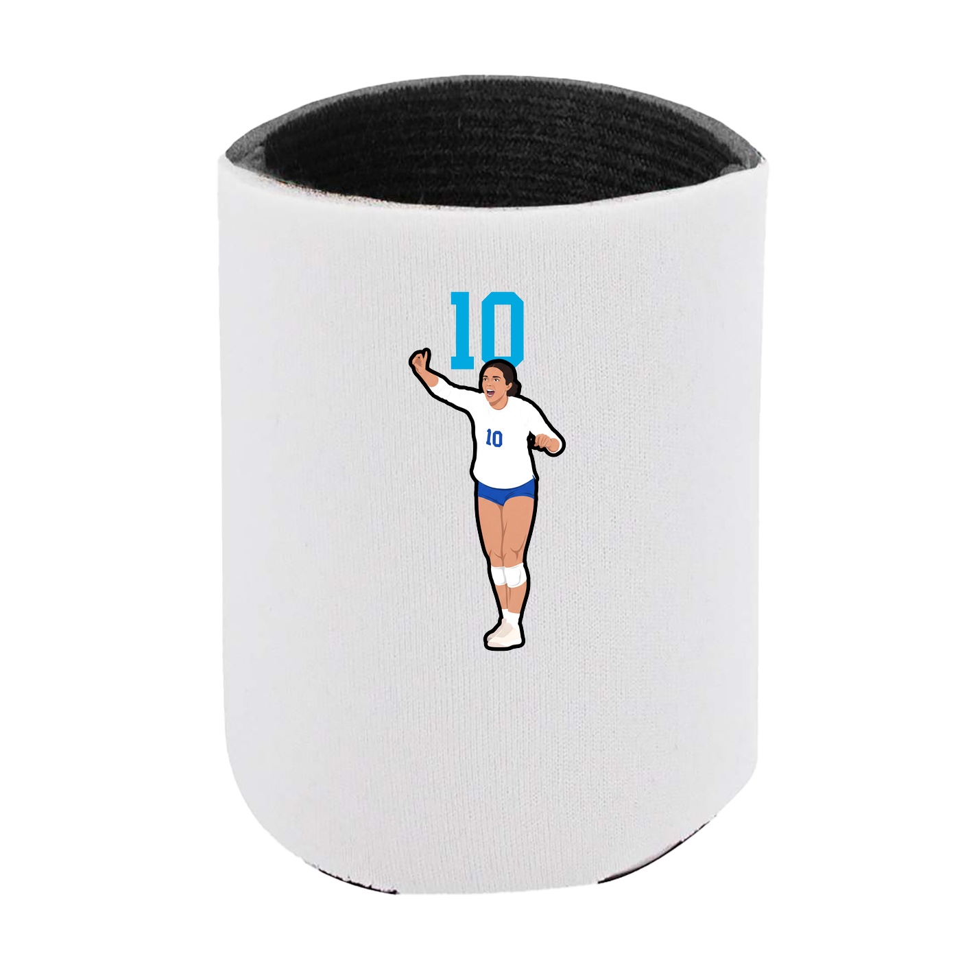 Can Holder — Number Top in White