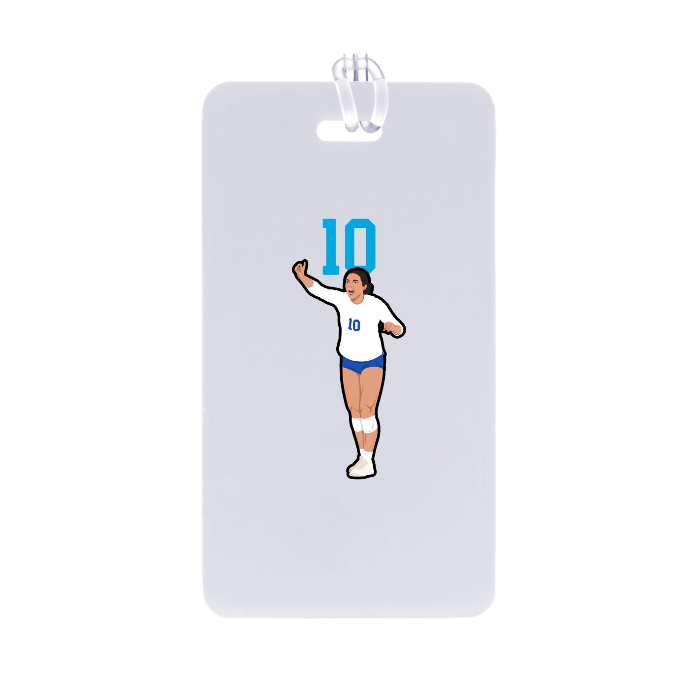 Bag Tag — Number Top in Classic