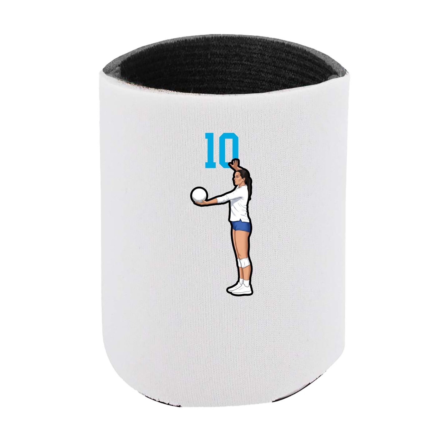 Can Holder — Number Top in White