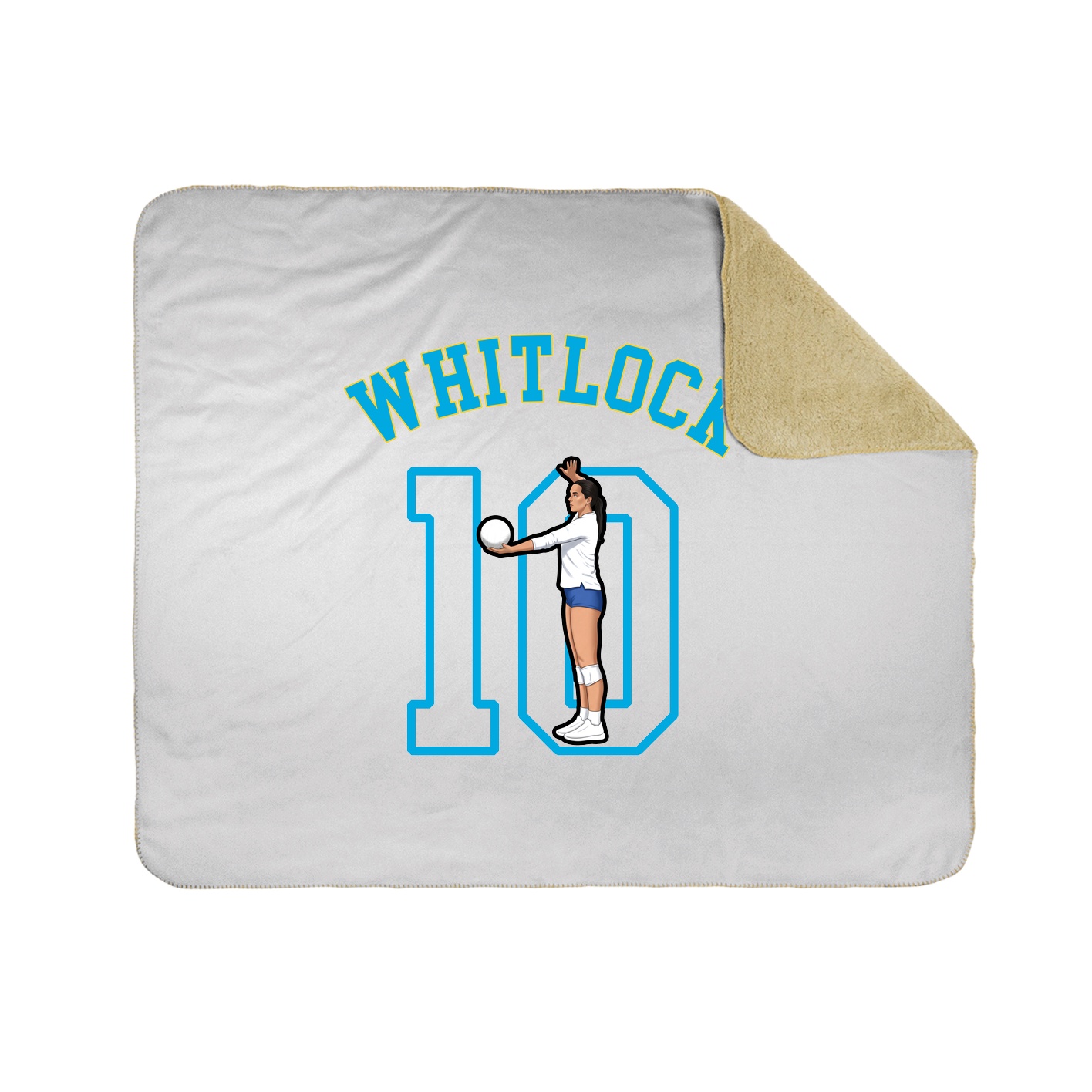 Throw Blanket — Shirsey Arch in White