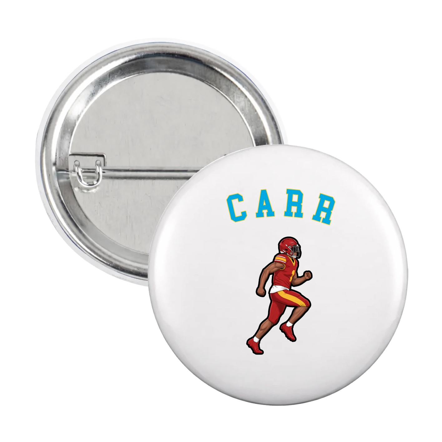 Game Day Button — Shirsey Arch in White