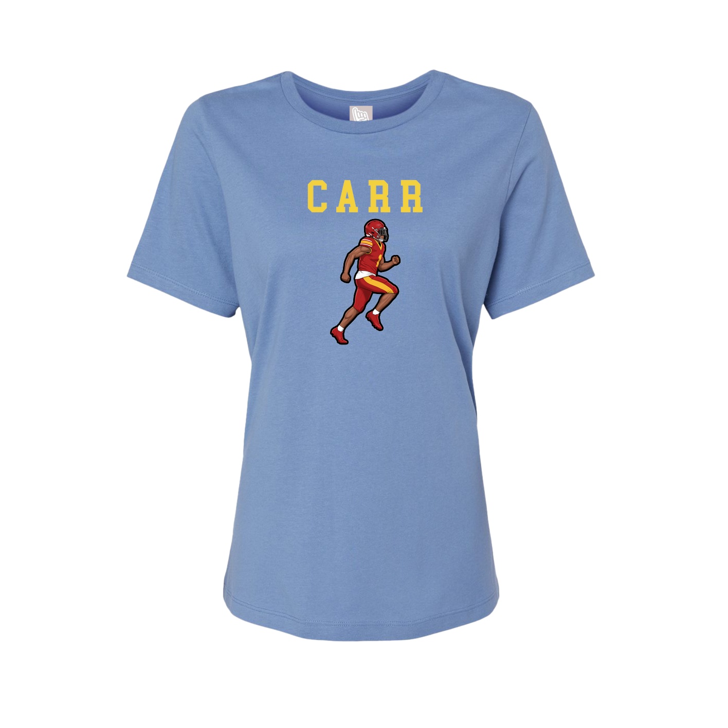 Fitted Women's Tee — Shirsey in Powder Blue