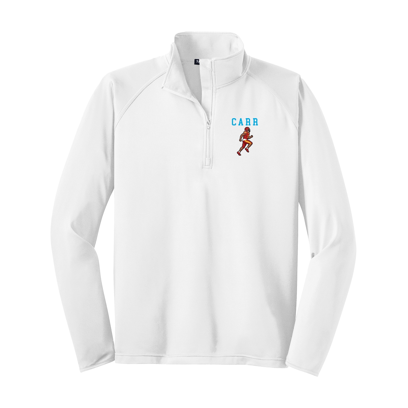 Q-Zip Pullover — Shirsey in White