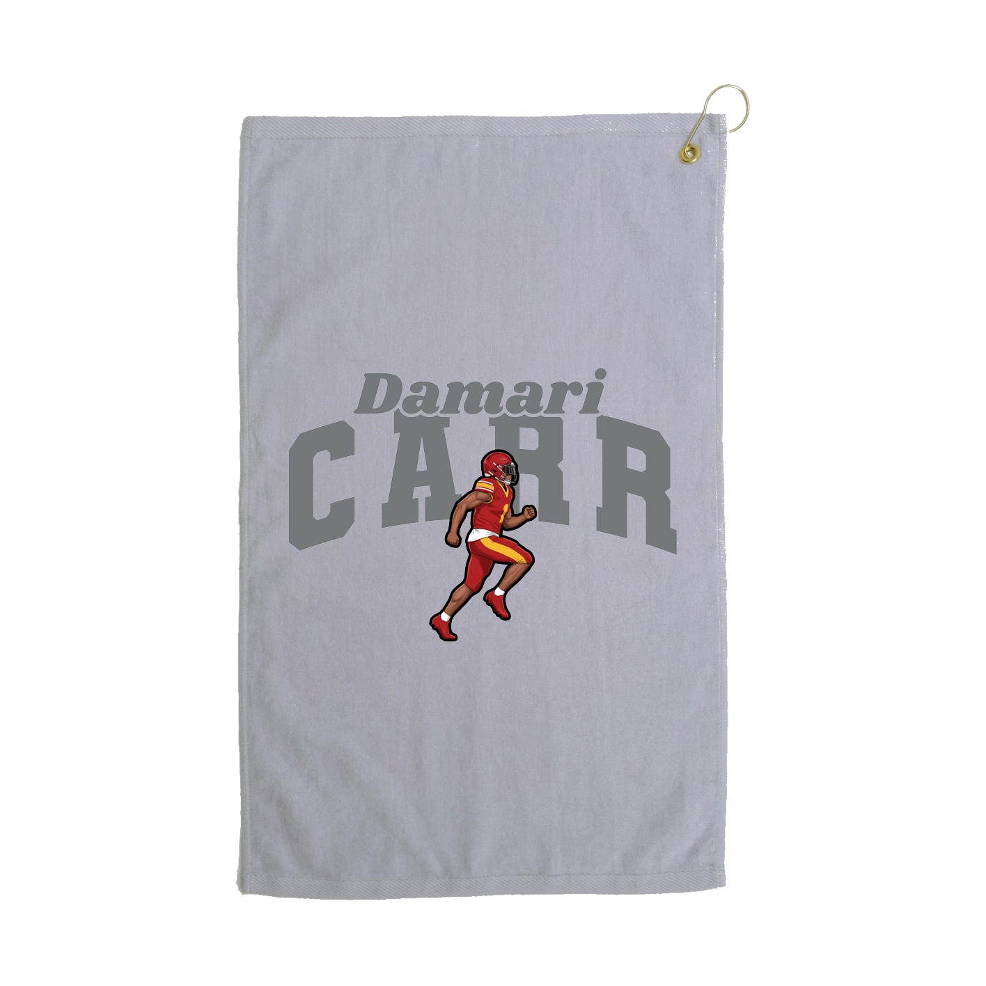 Golf Towel — Signature Arch in Grey