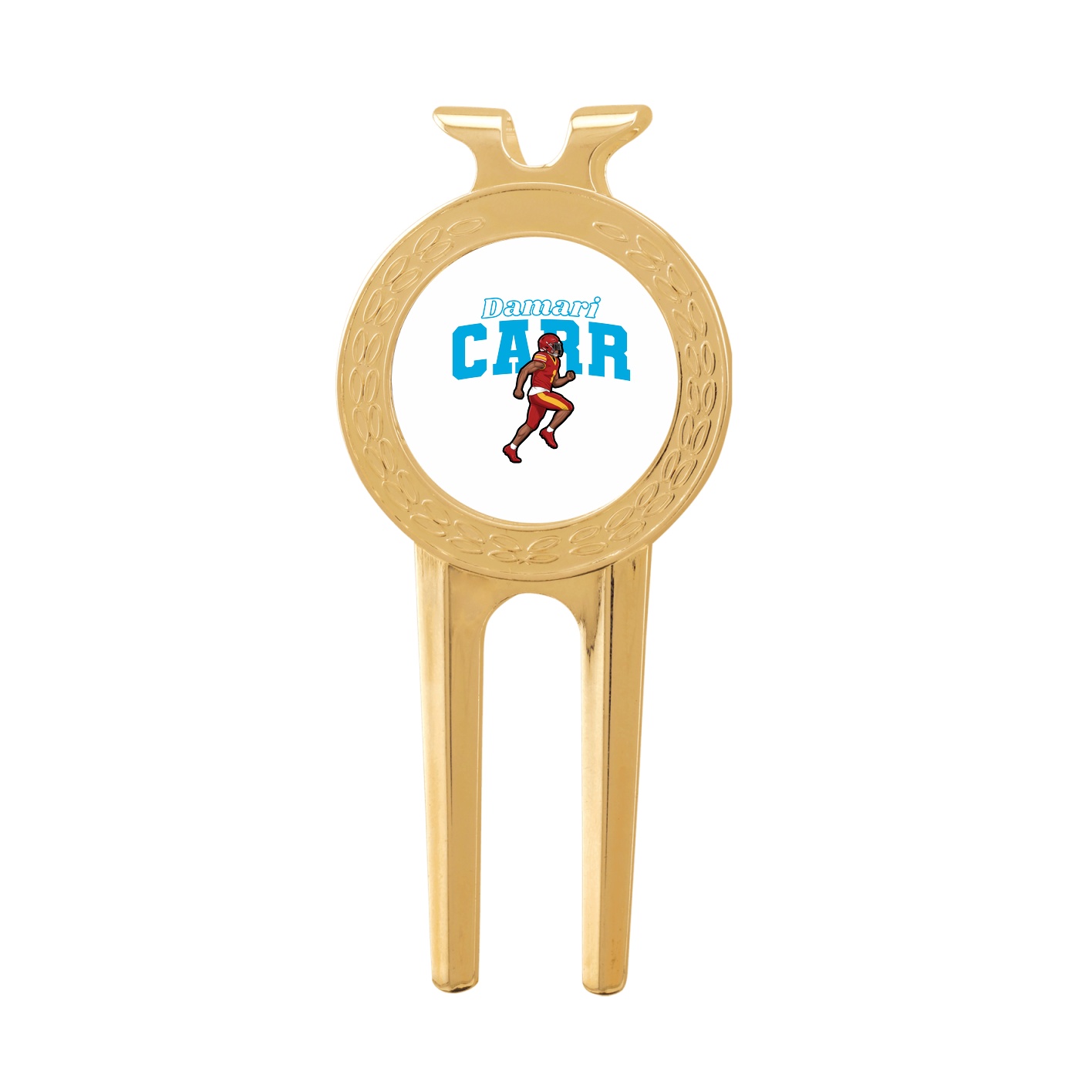 Divot Tool with Ball Marker — Name Arch in Classic