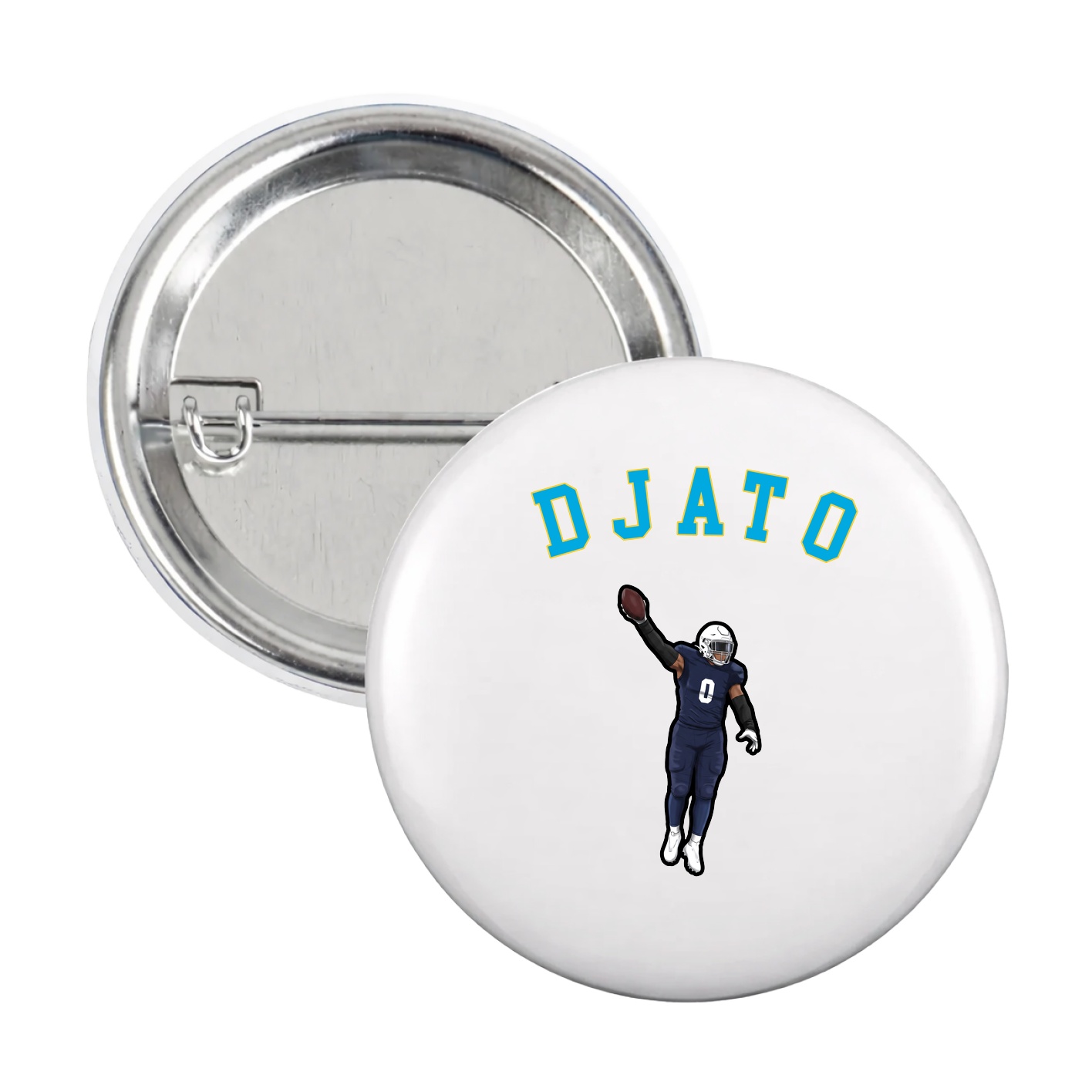 Game Day Button — Shirsey Arch in White