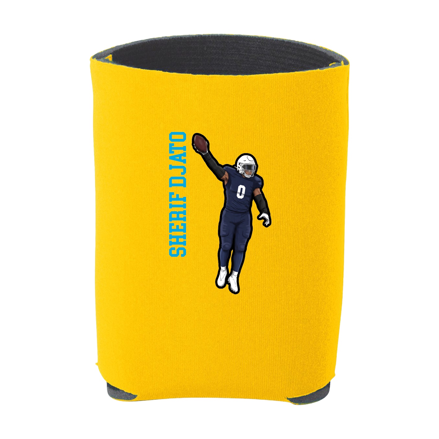 Can Holder — Name Vertical in Yellow