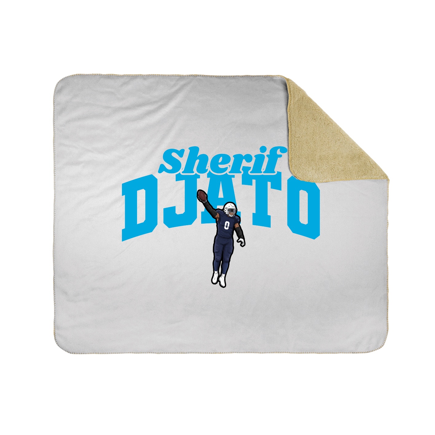 Throw Blanket — Signature Arch in White