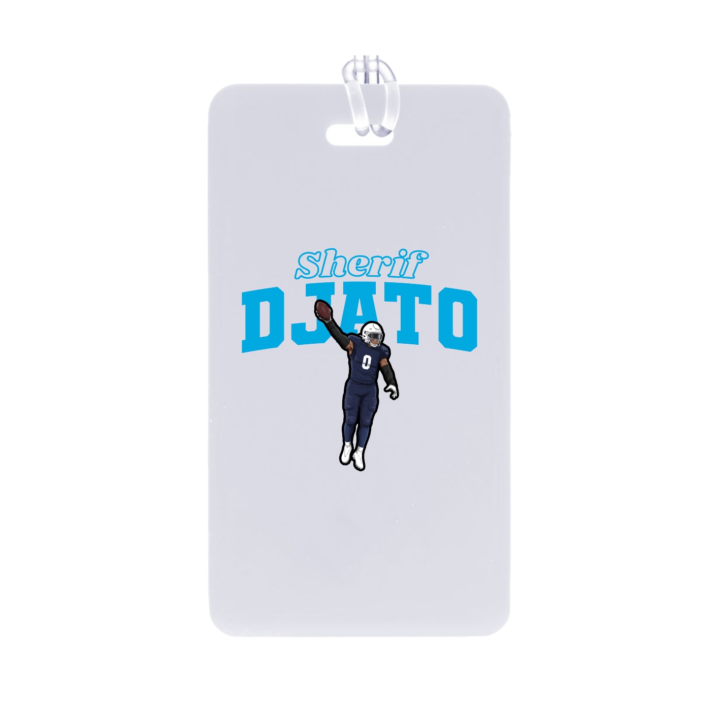 Bag Tag — Name Arch in Classic