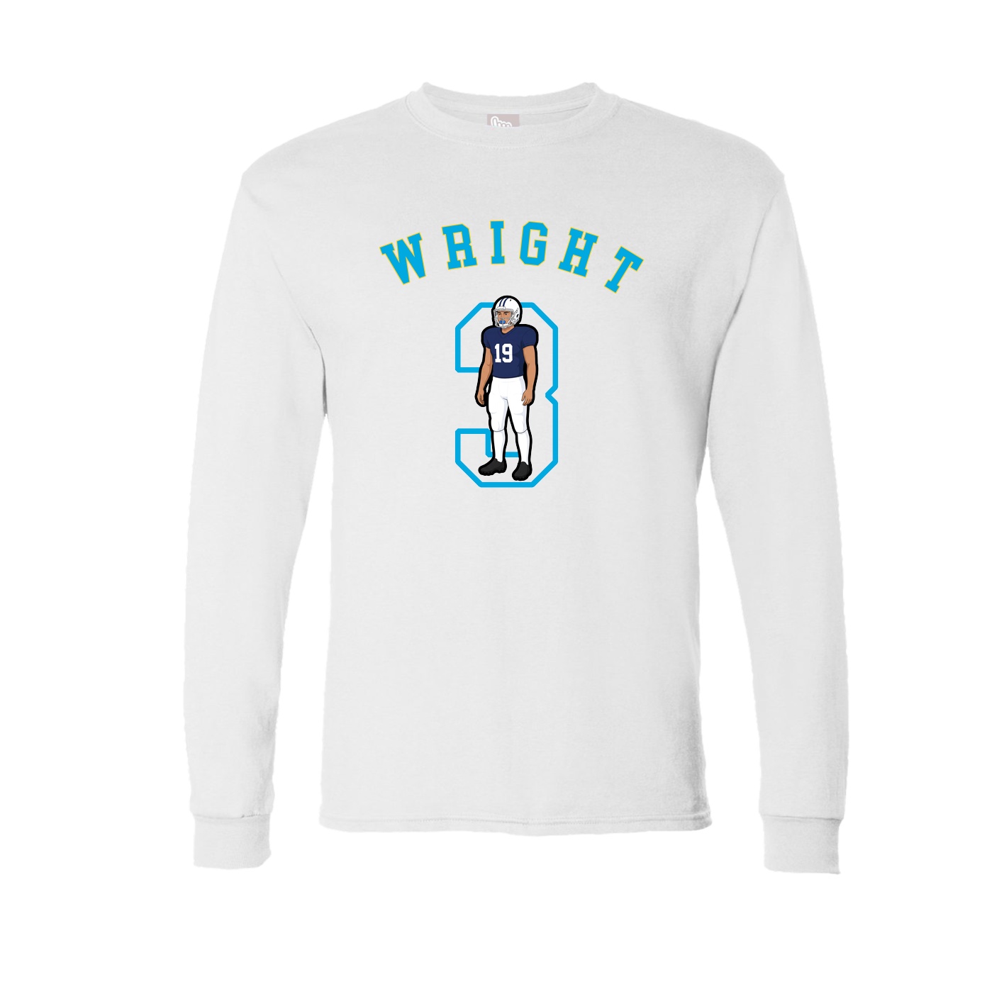 Long Sleeve Tee — Shirsey Arch in White