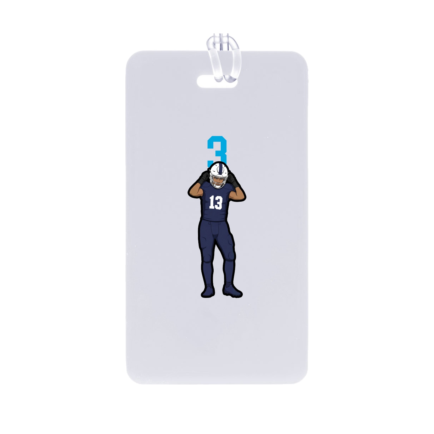 Bag Tag — Number Top in Classic