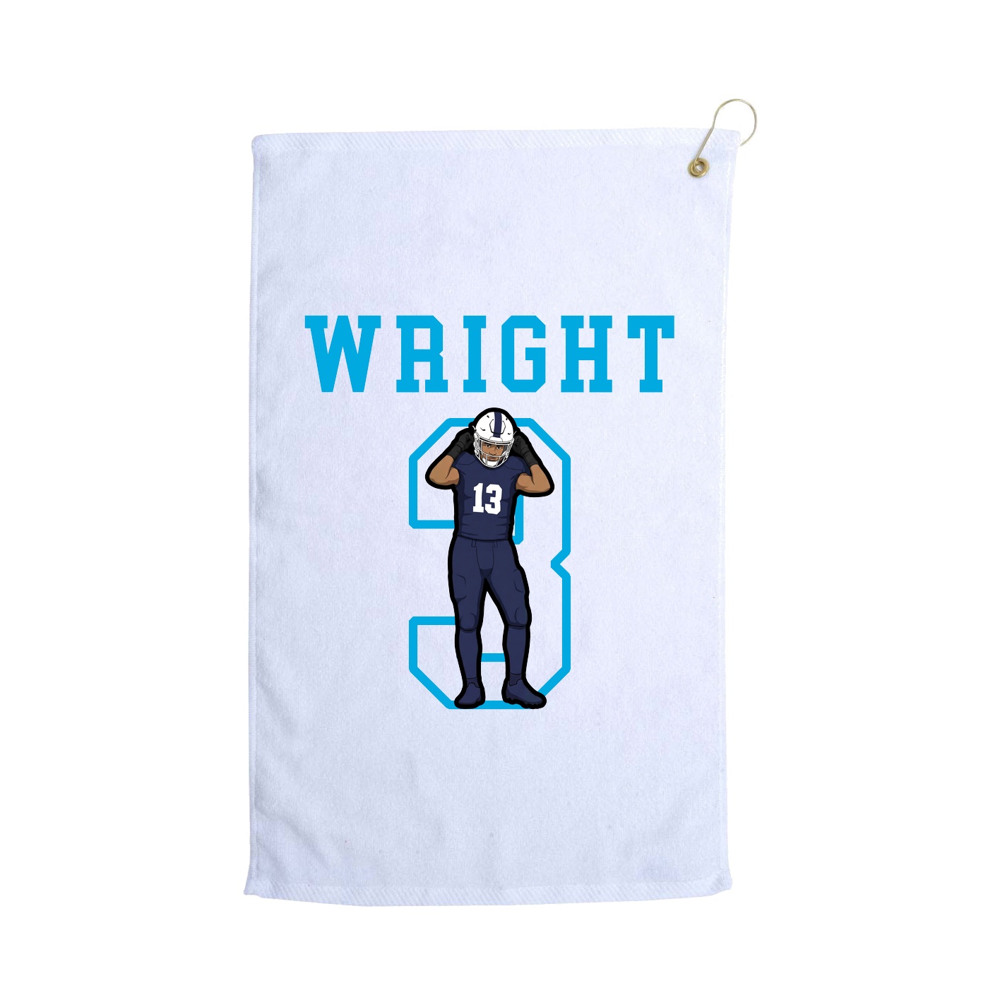 Golf Towel — Shirsey in White