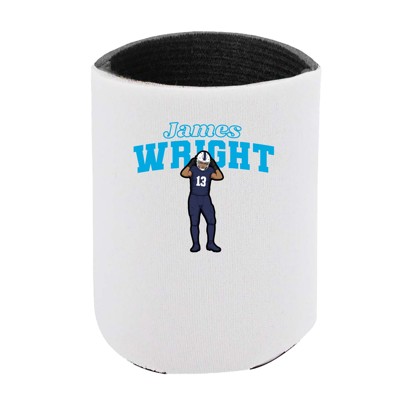 Can Holder — Name Arch in White