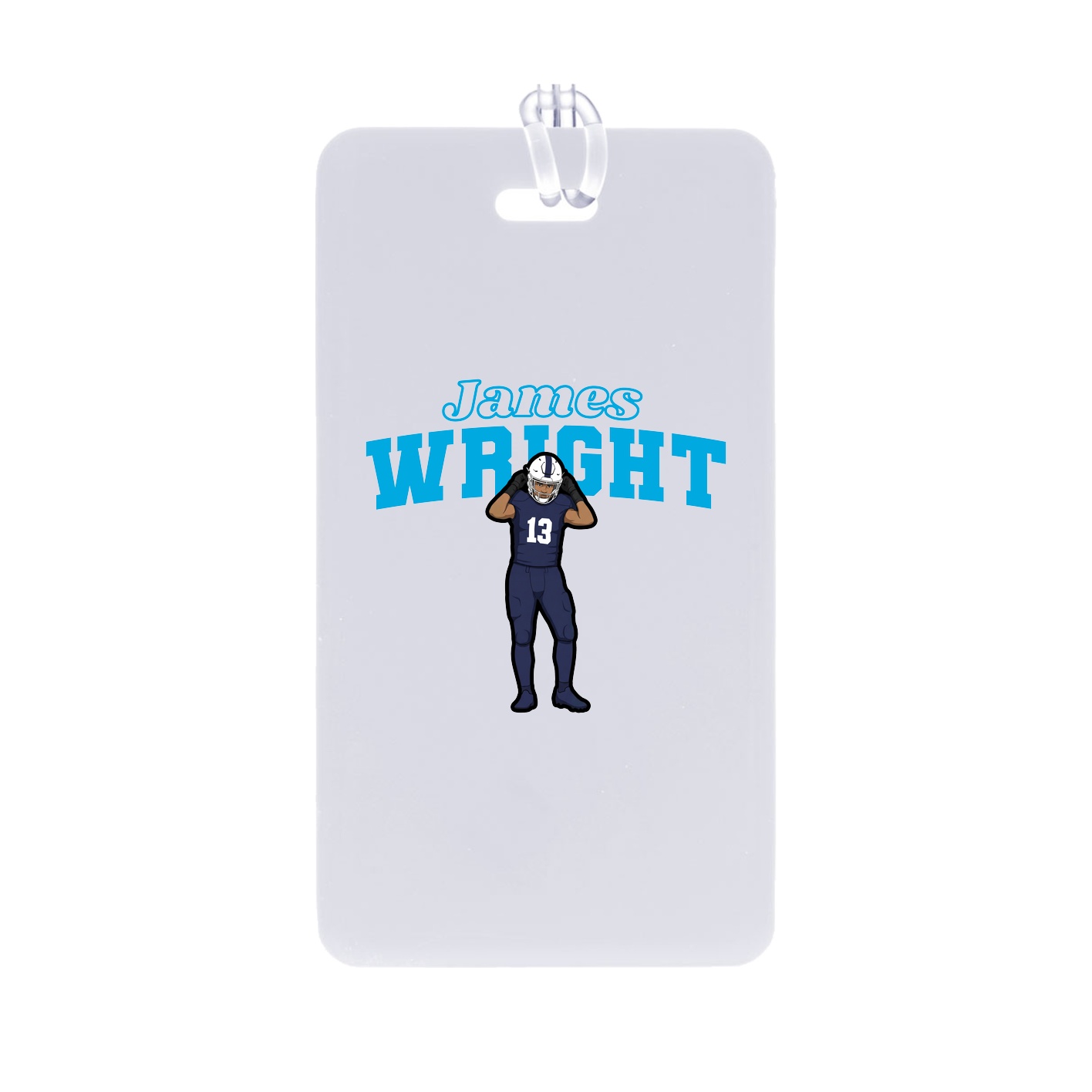 Bag Tag — Name Arch in Classic