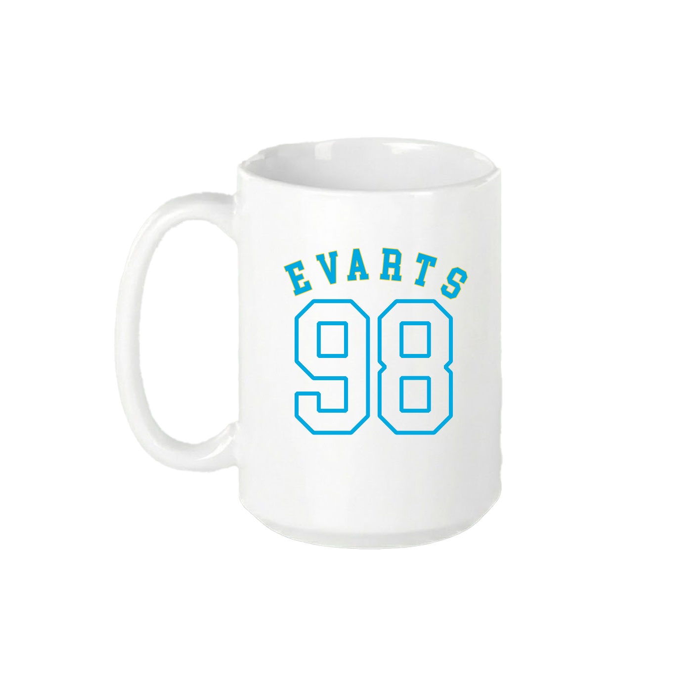 15oz Coffee Mug — Shirsey Arch in White