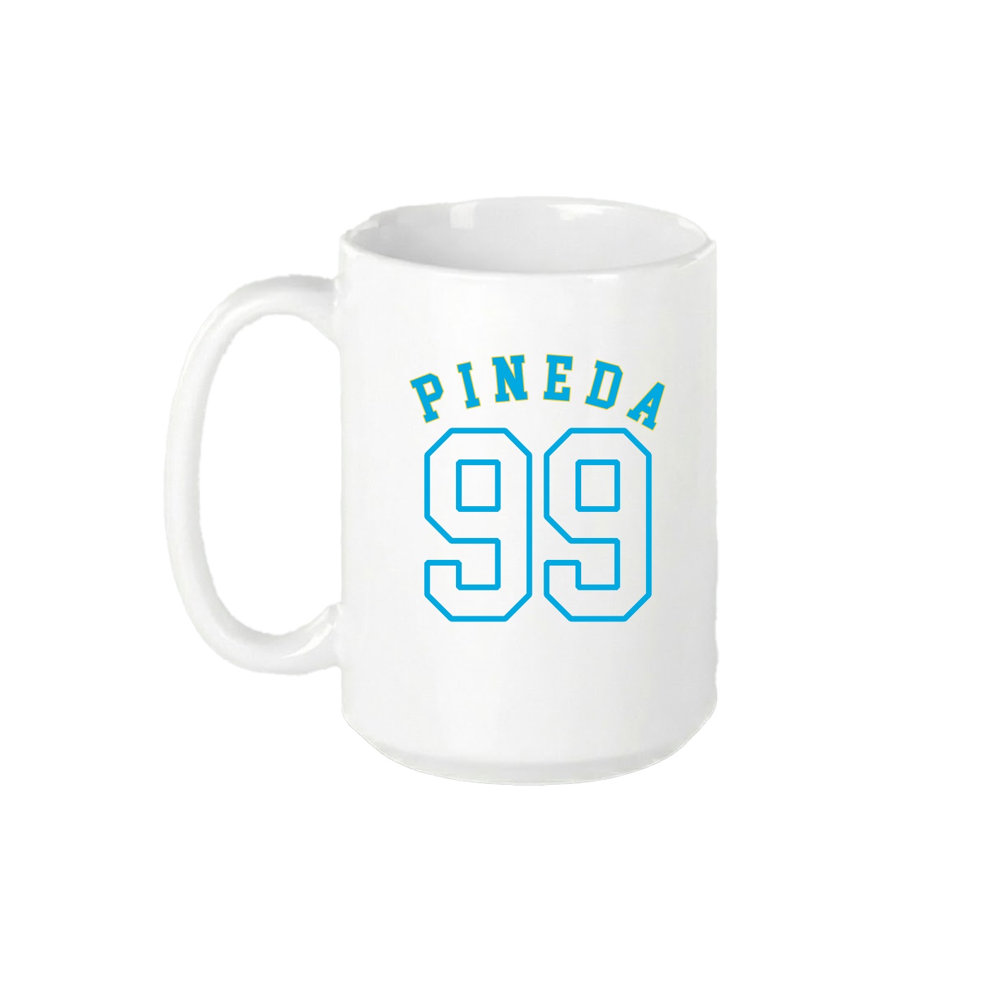 15oz Coffee Mug — Shirsey Arch in White