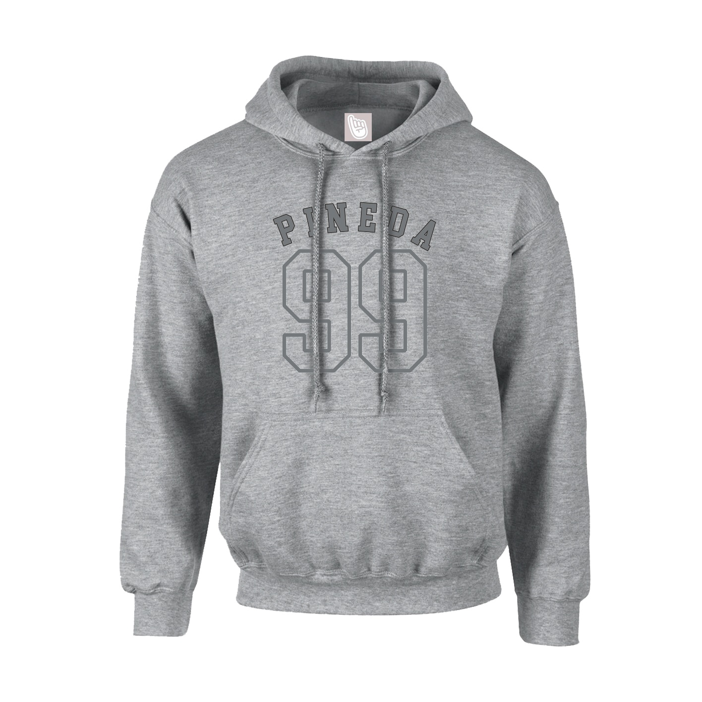 Youth Hoodie — Shirsey Arch in Grey