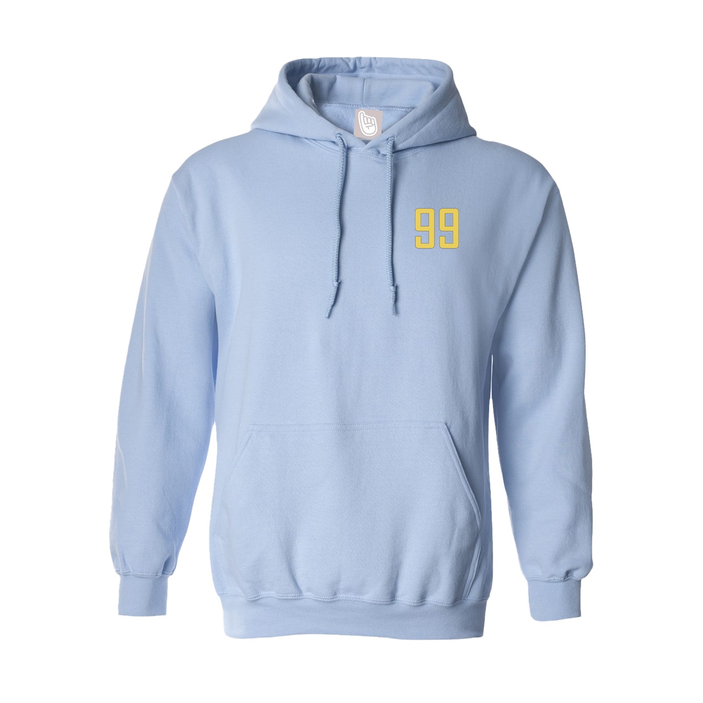 Hoodie — Front Shirsy in Light Blue