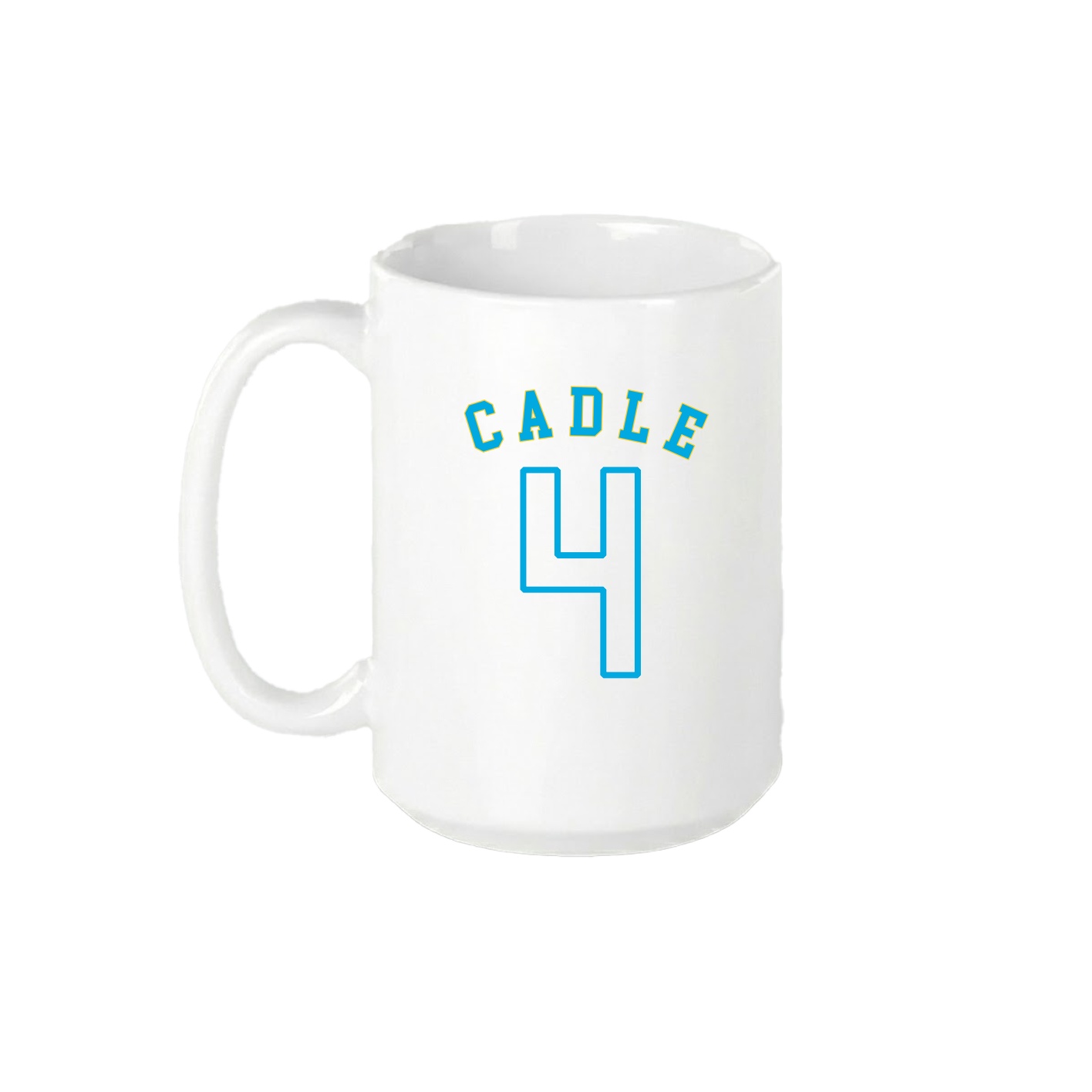 15oz Coffee Mug — Shirsey Arch in White