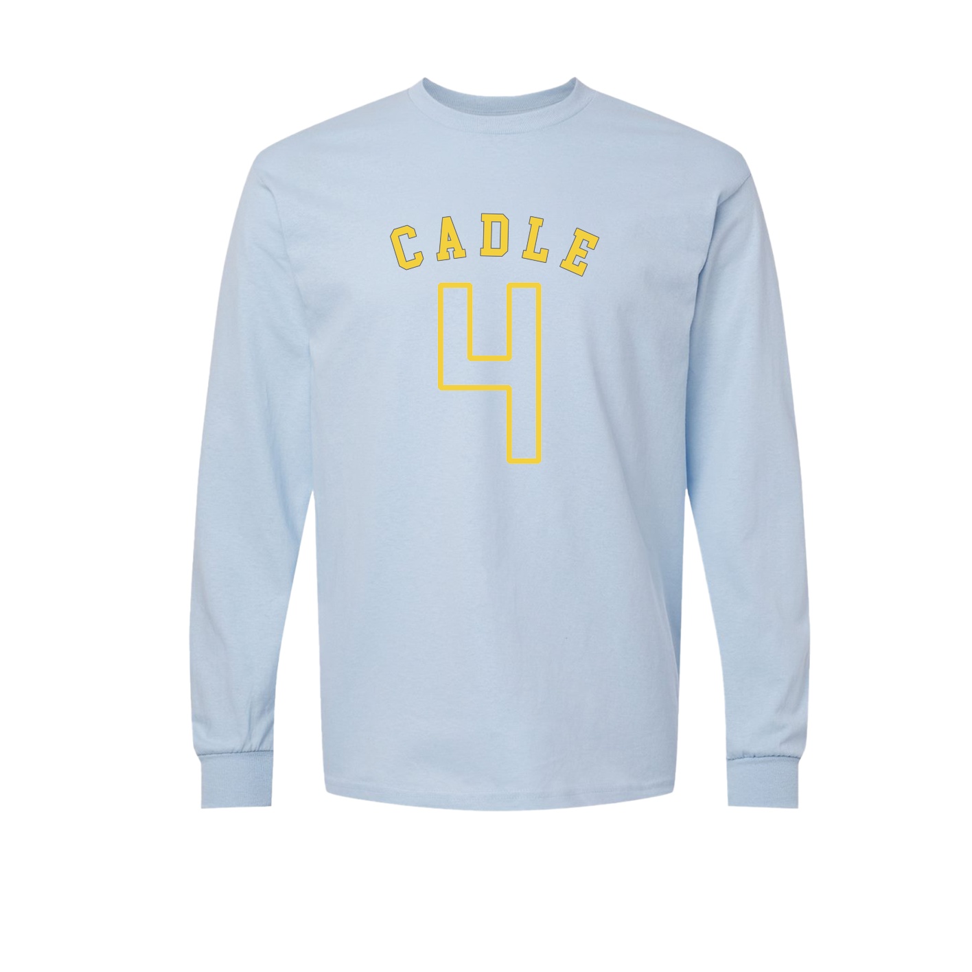 Long Sleeve Tee — Shirsey Arch in Light Blue