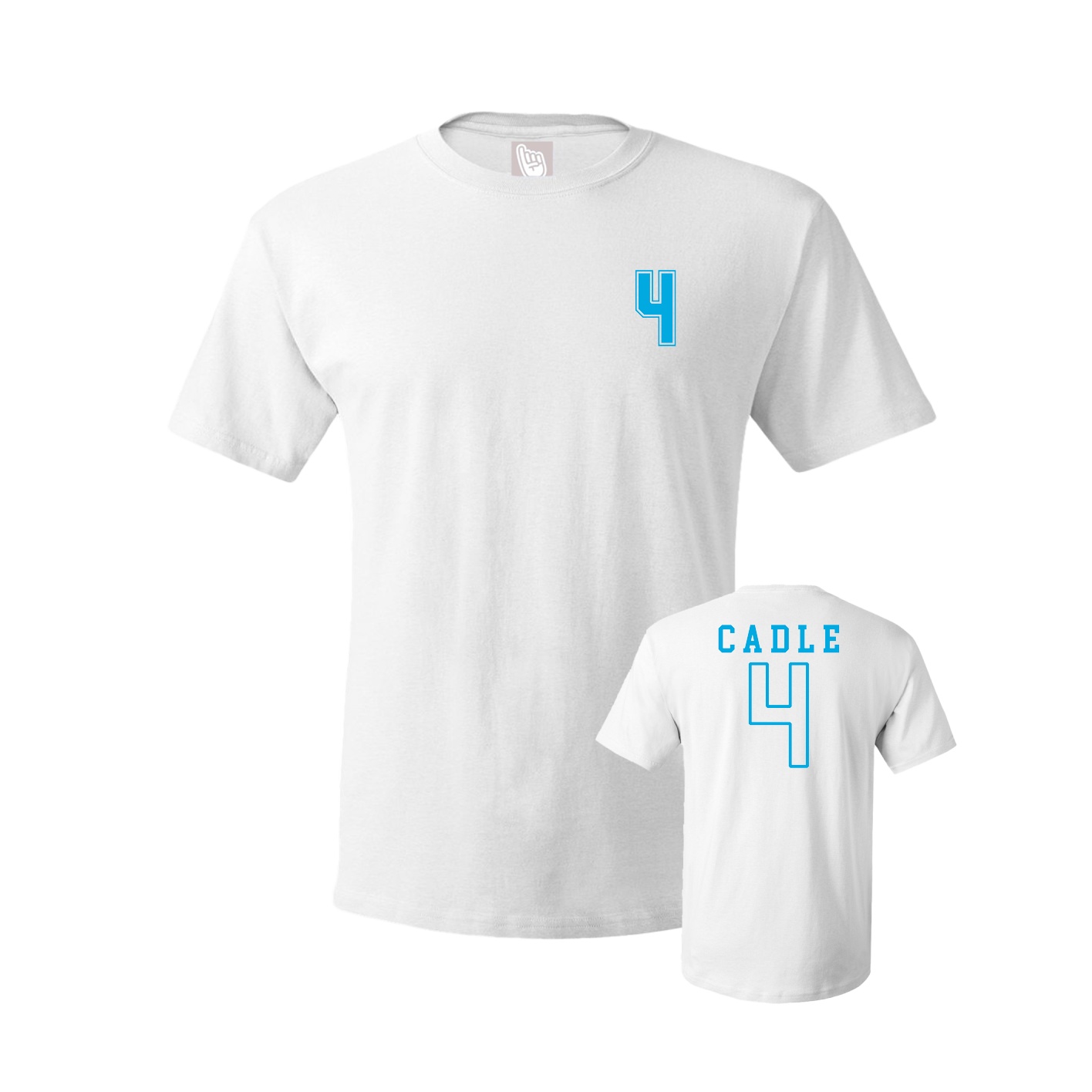 Tee — Chest Back in White