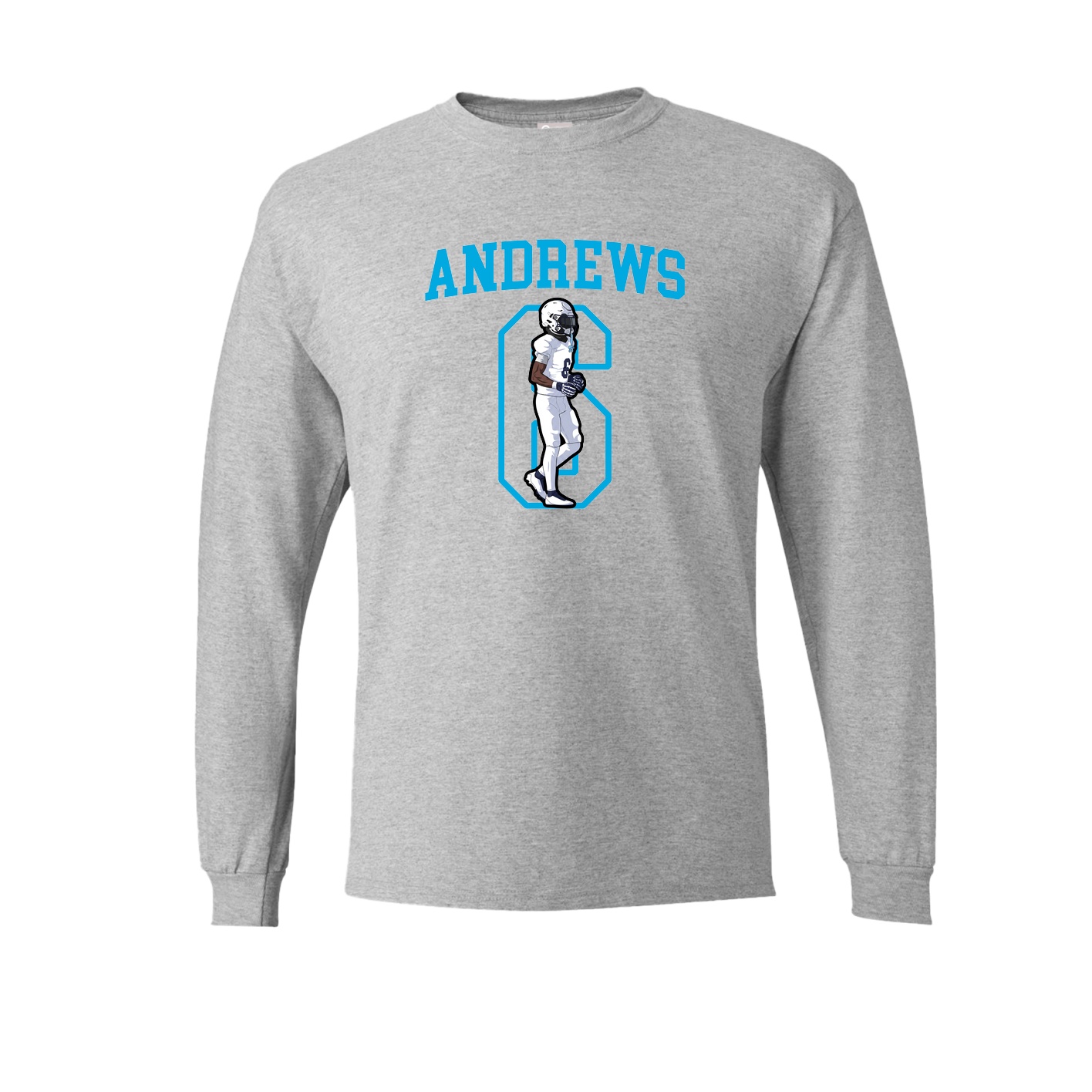 Long Sleeve Tee — Shirsey in Grey