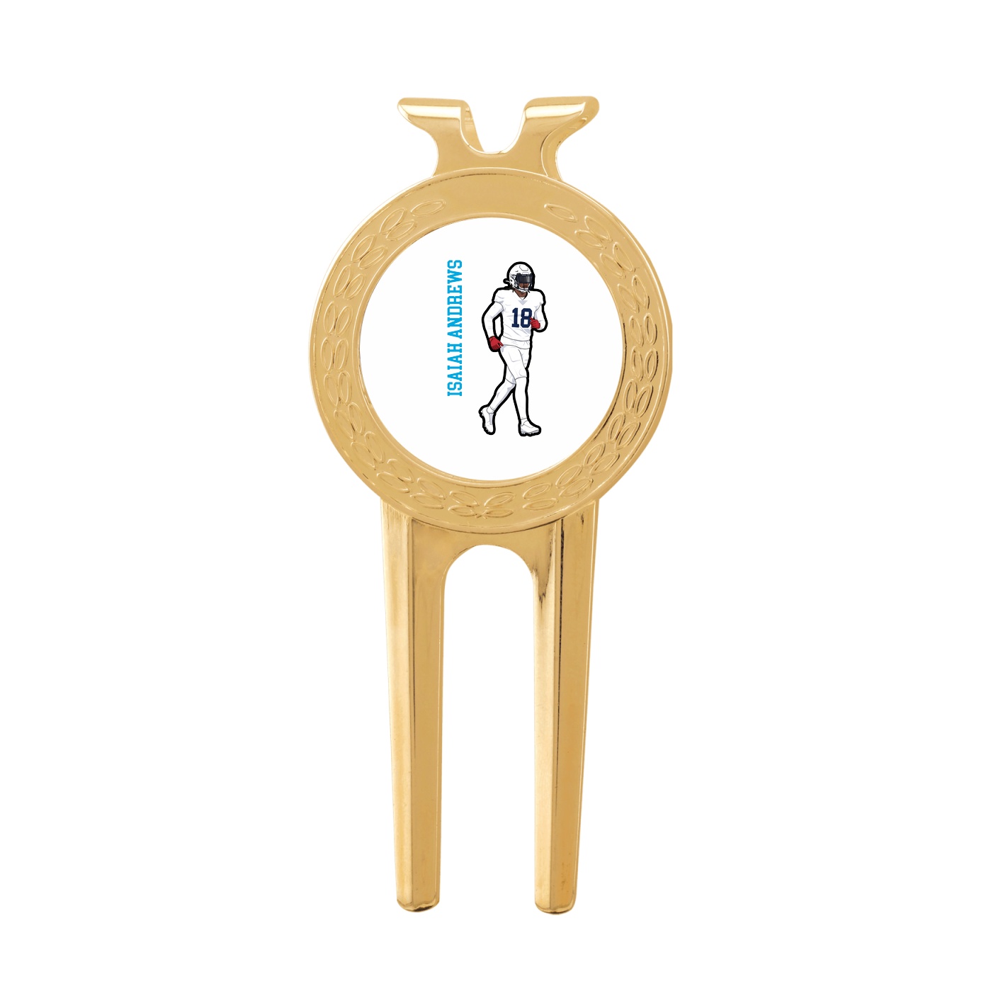 Divot Tool with Ball Marker — Name Vertical in Classic