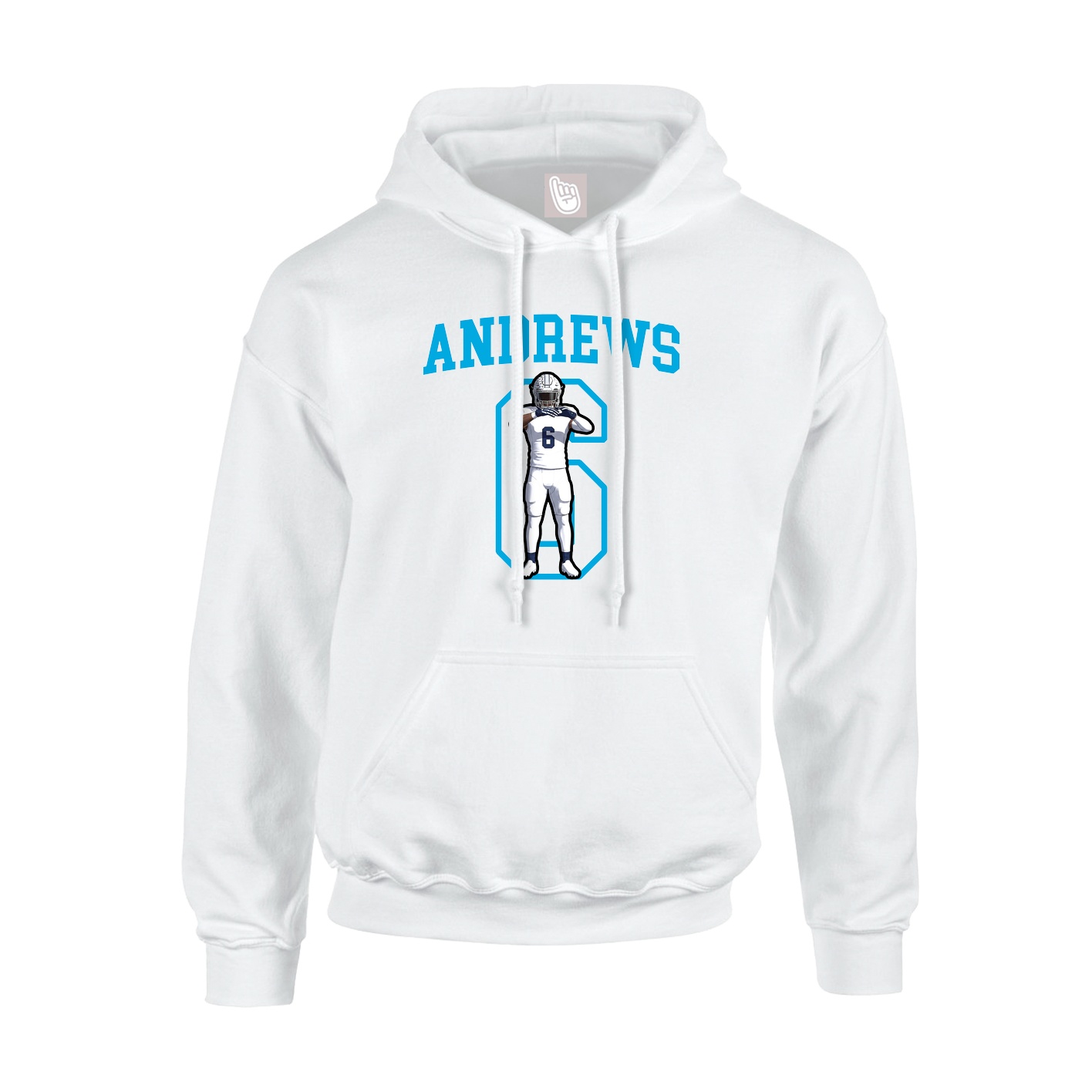 Youth Hoodie — Shirsey in White