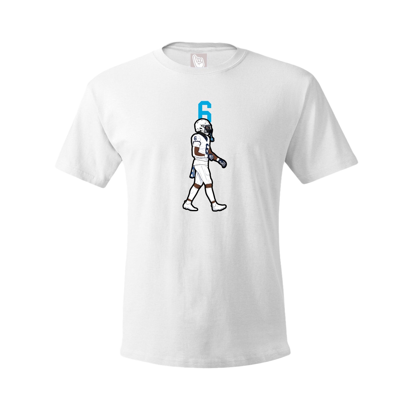 Tee — Number Top in White