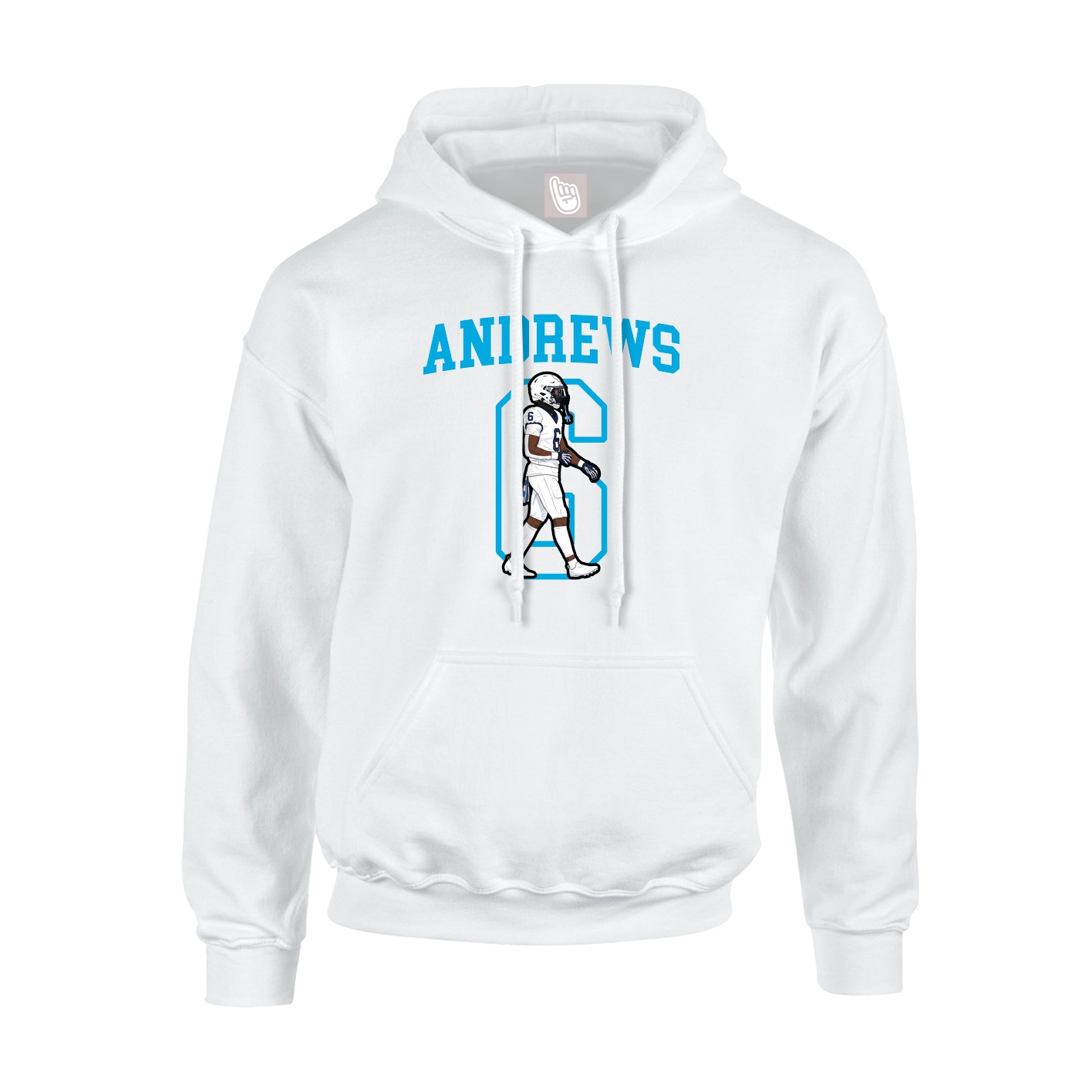 Hoodie — Shirsey in White
