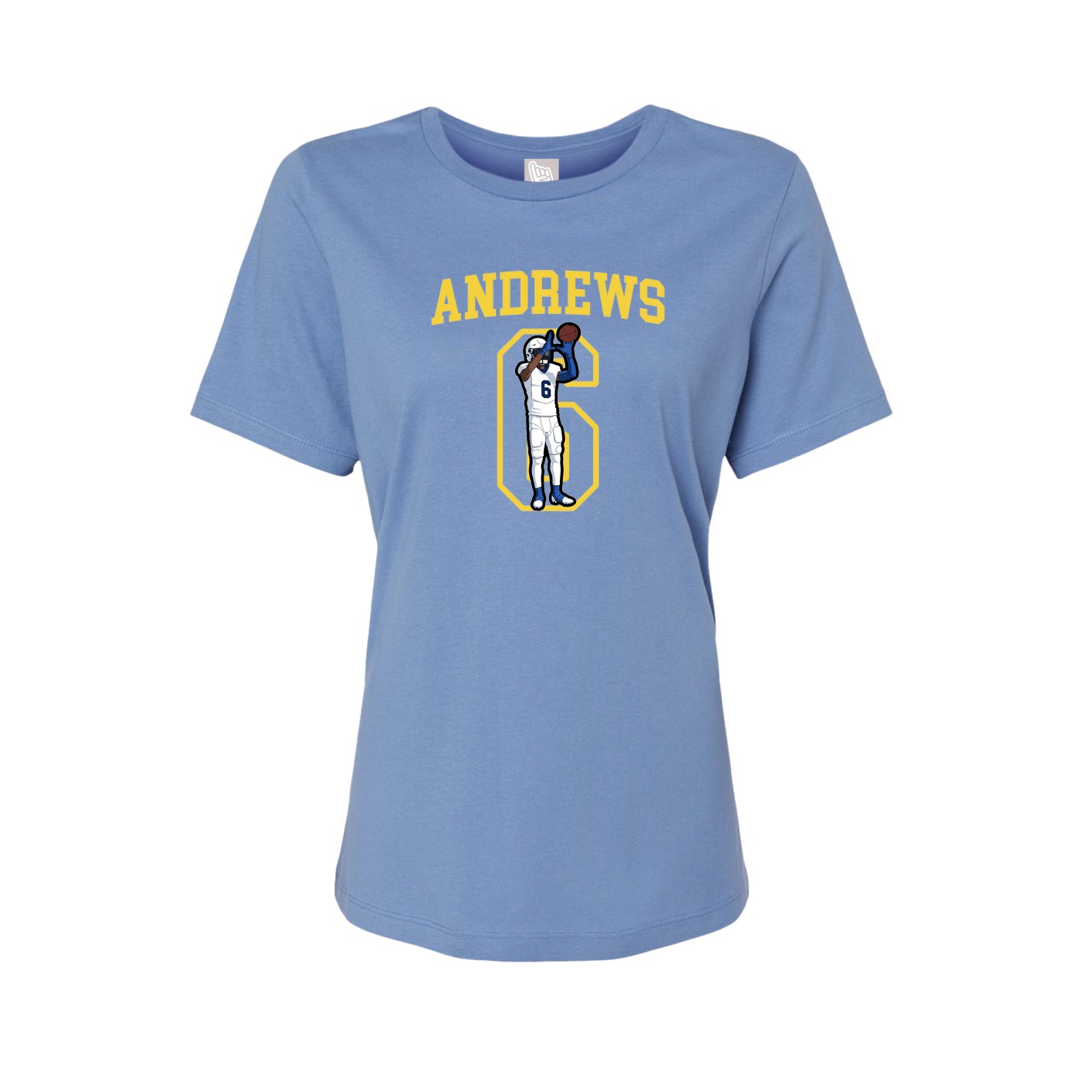 Womens Tee — Shirsey in Powder Blue