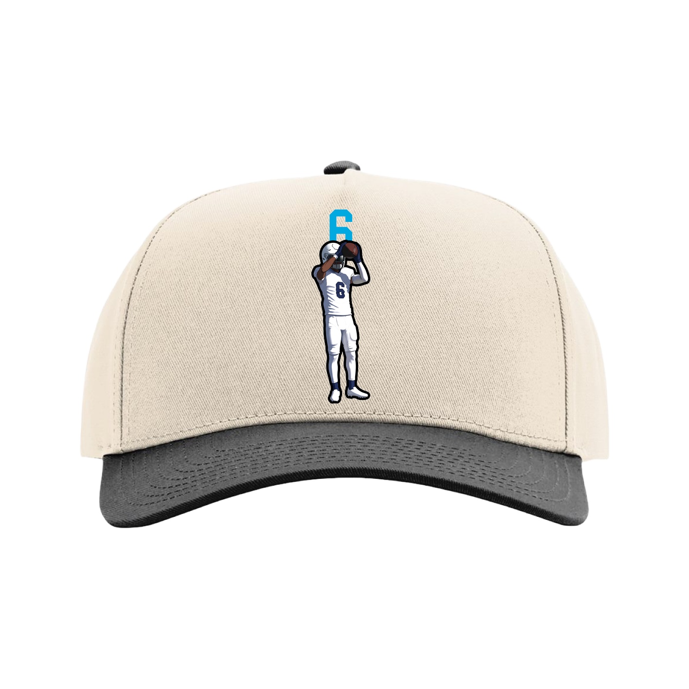 Full Fabric Five-Panel Champ Cap