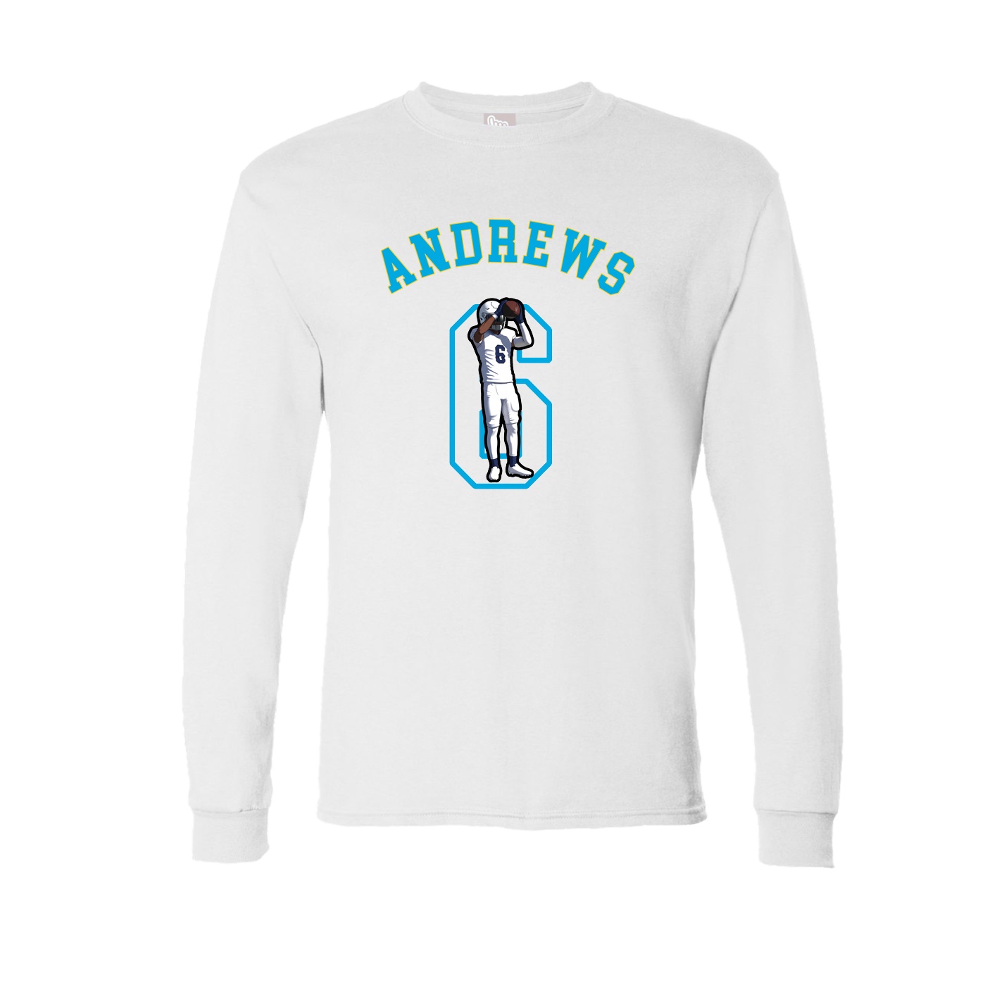 Long Sleeve Tee — Shirsey Arch in White