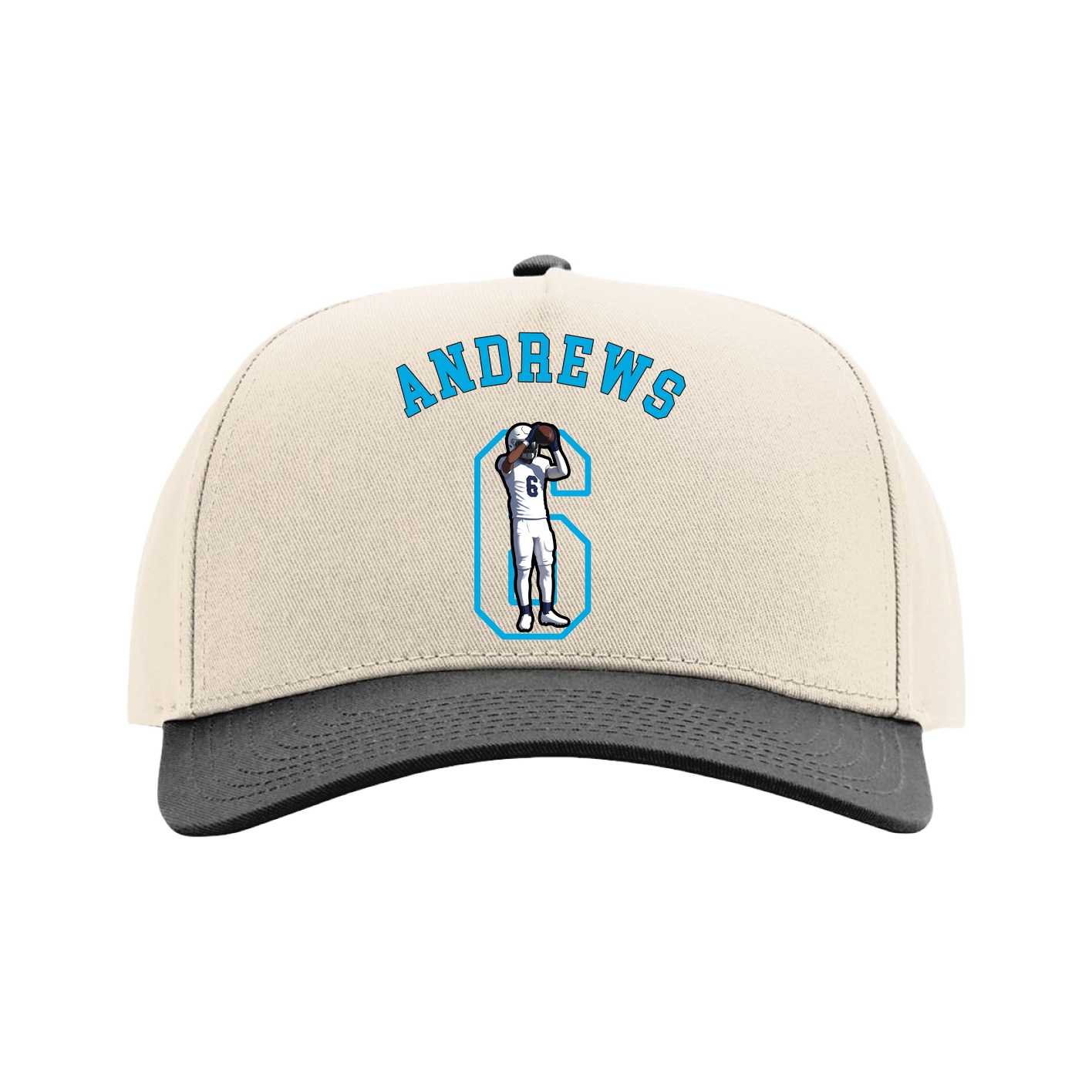 Full Fabric Five-Panel Champ Cap