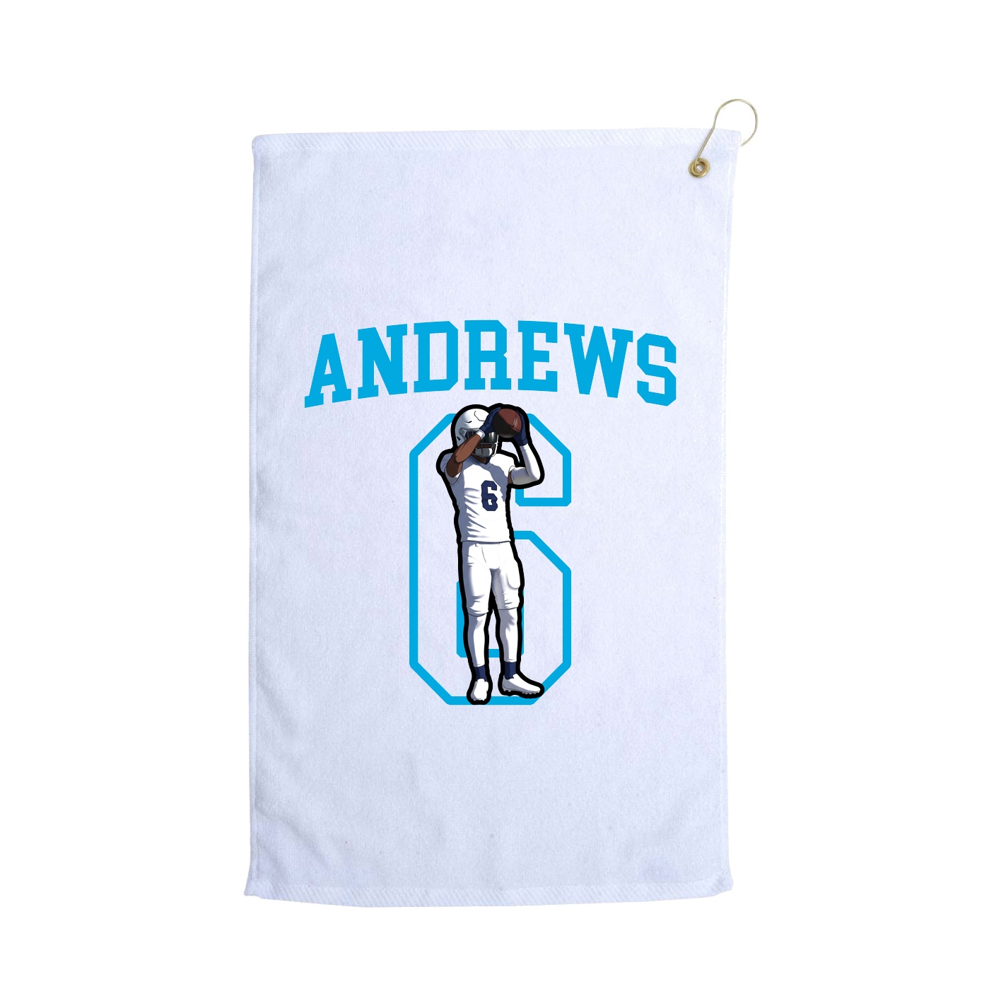 Golf Towel — Shirsey in White