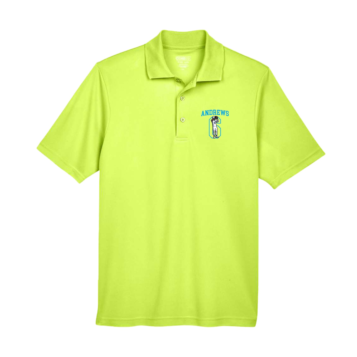 Performance Polo — Shirsey in Yellow