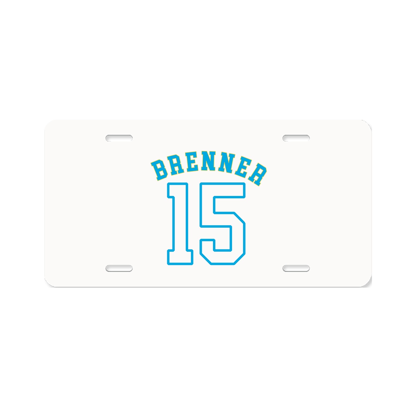 License Plate — Shirsey Arch in Classic