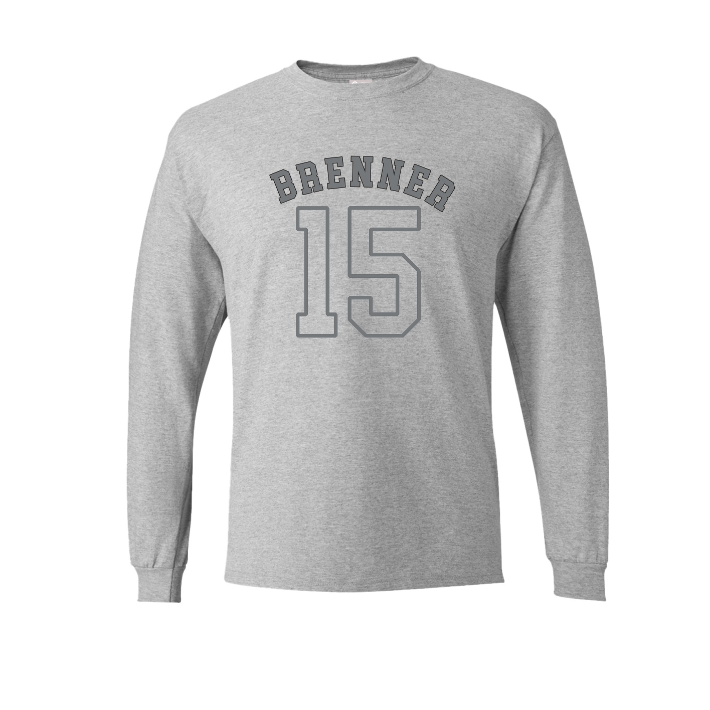 Long Sleeve Tee — Shirsey Arch in Grey
