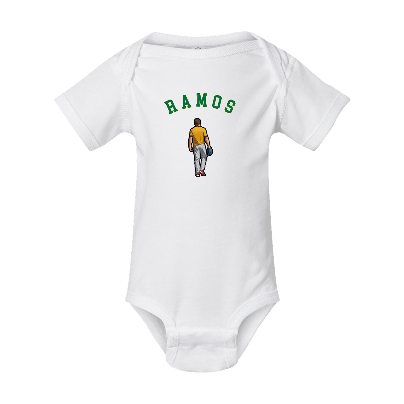Baby Onesie — Shirsey Arch in White