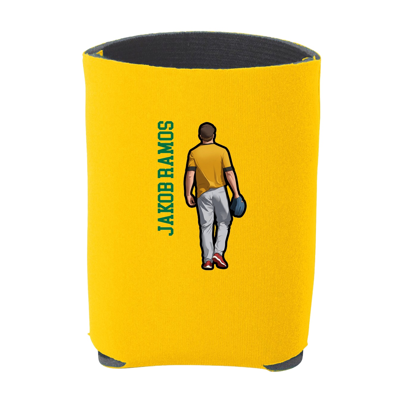 Can Holder — Name Vertical in Yellow