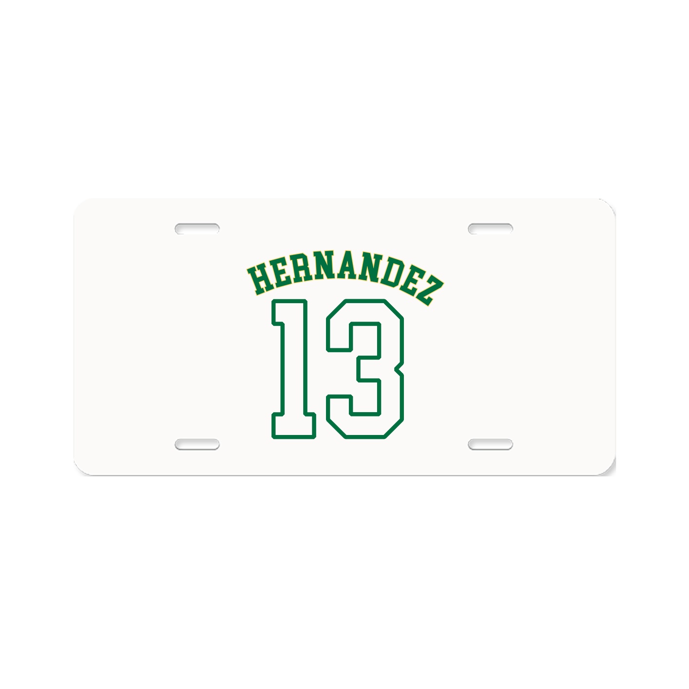 License Plate — Shirsey Arch in Classic