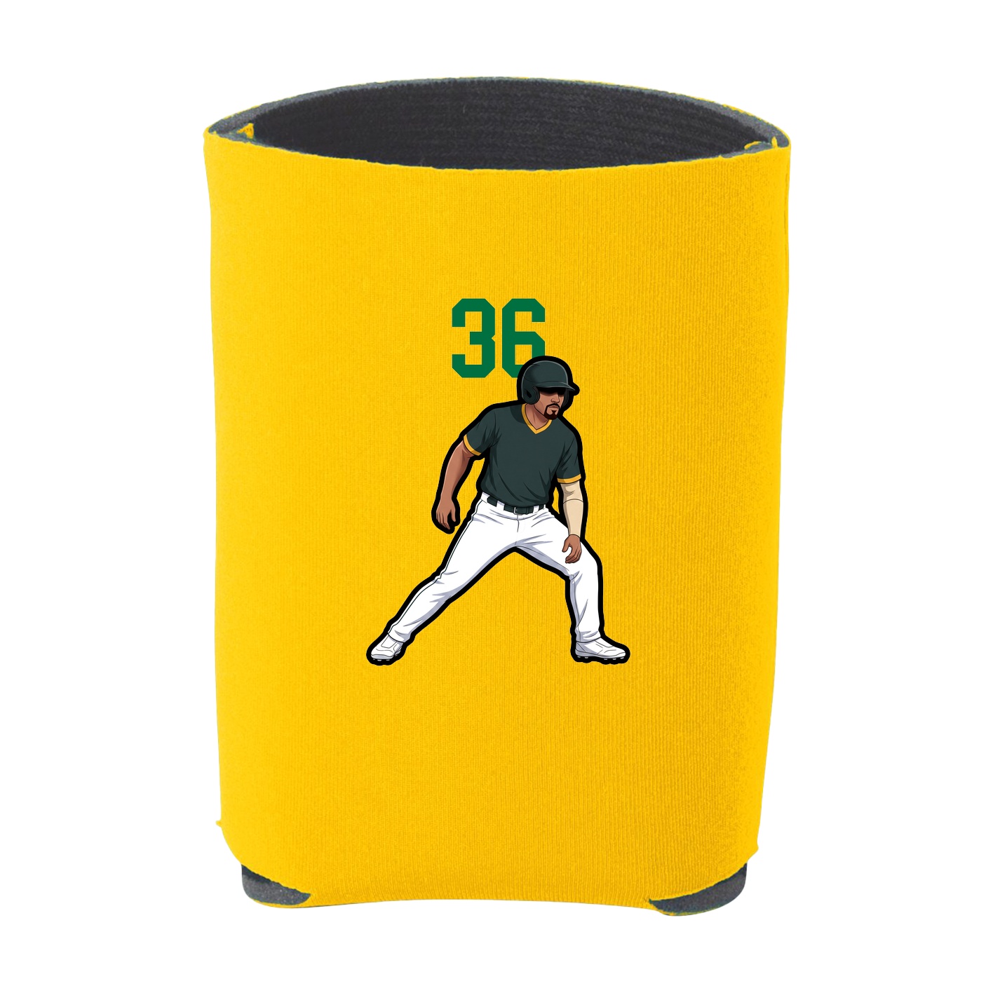 Can Holder — Number Top in Yellow
