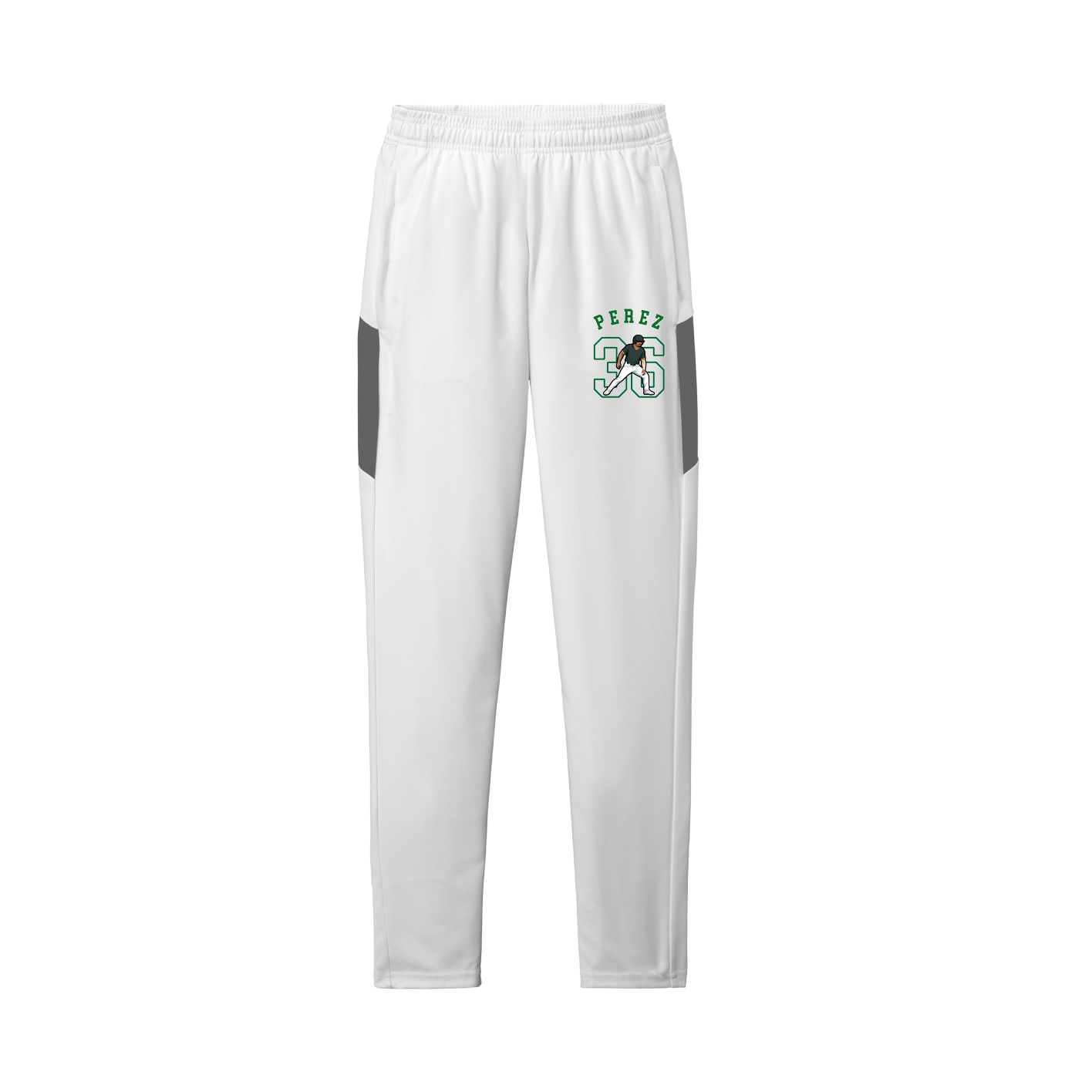 Team Travel Pant — Shirsey Arch in White/Grey