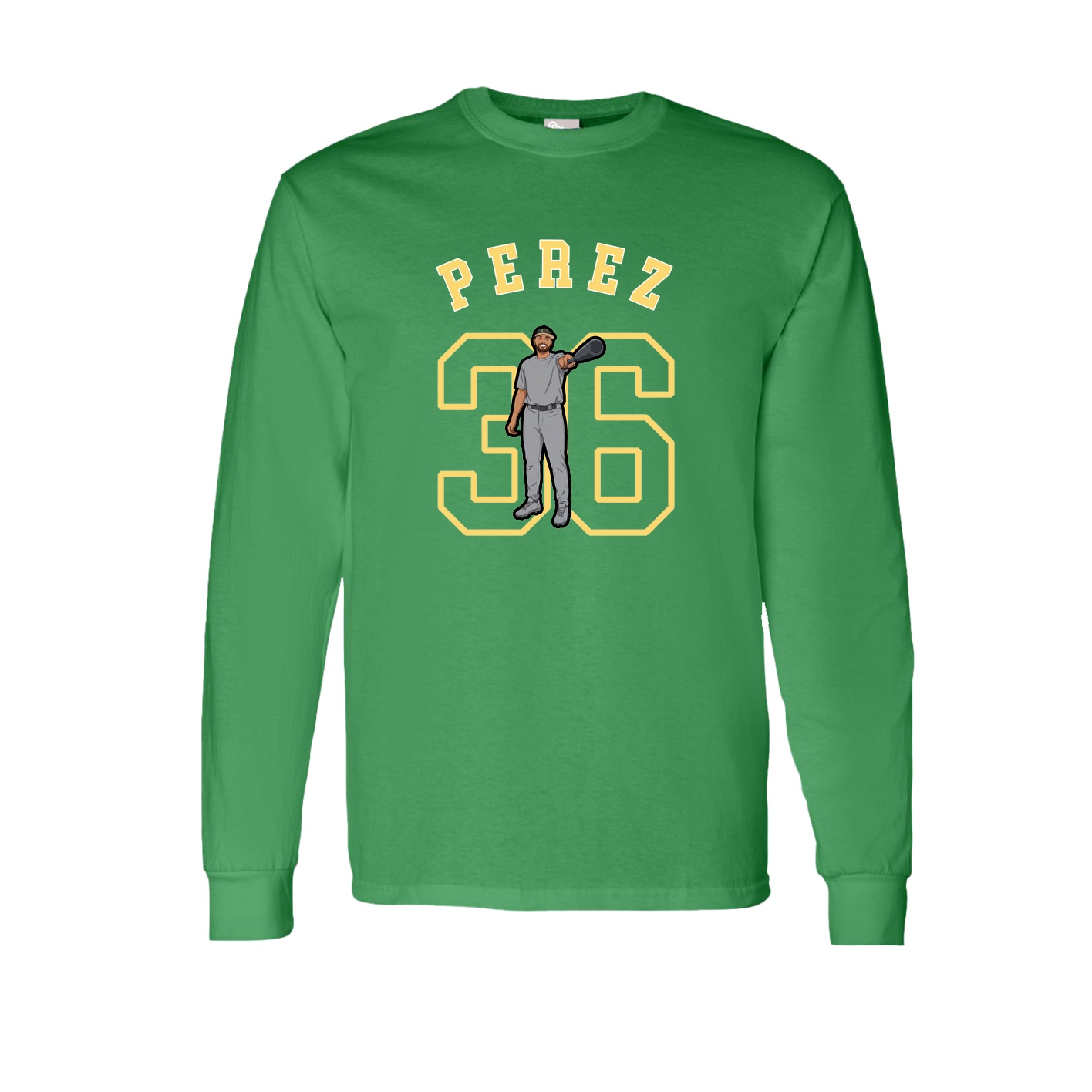Long Sleeve Tee — Shirsey Arch in Green