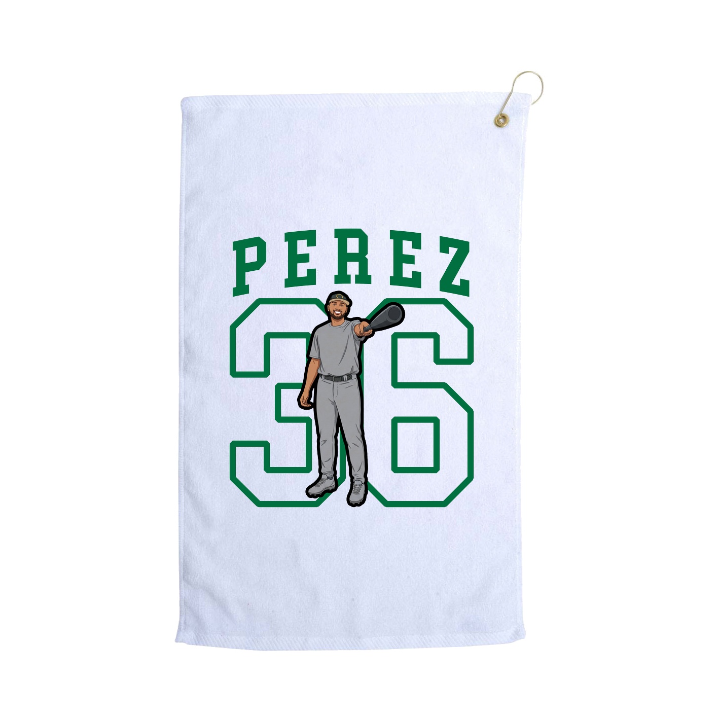 Golf Towel — Shirsey in White