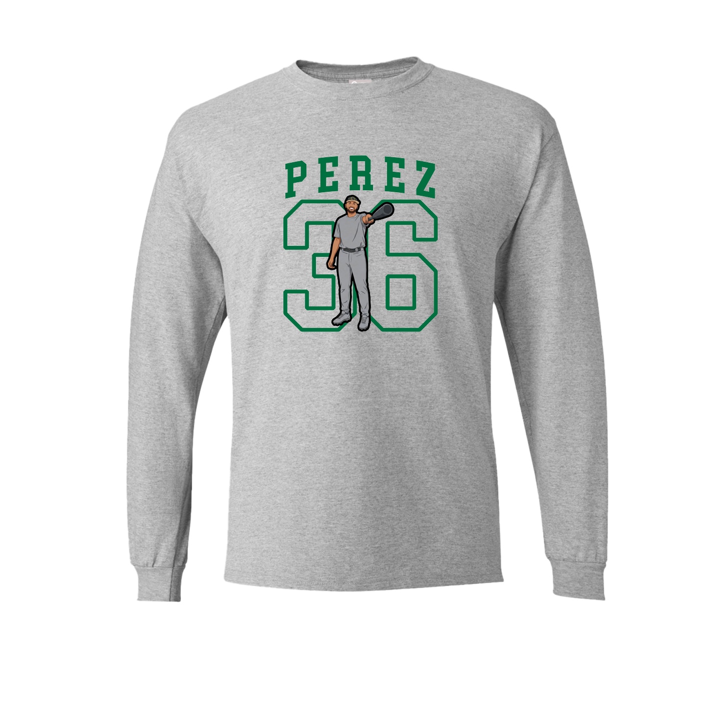Long Sleeve Tee — Shirsey in Grey